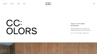 CC:OLORS - QUALITY LIFE GUIDE (MAGAZINE) -