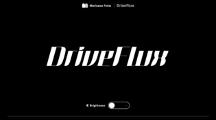 DriveFlux｜Morisawa Fonts