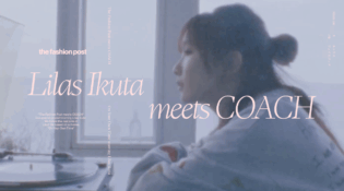 Lilas Ikuta meets COACH